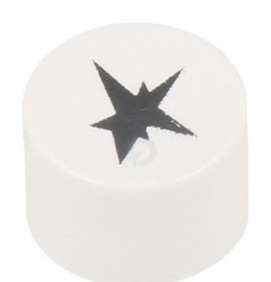 Накладка пластмассовая кнопки поджига для плиты Beko 450920048