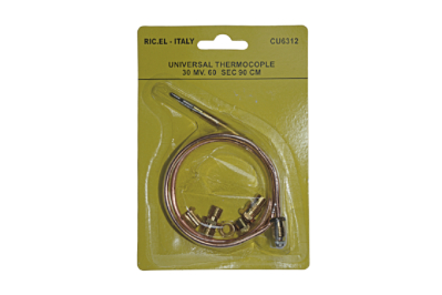 Термопара для газовой плиты, универсальная, L=900 мм