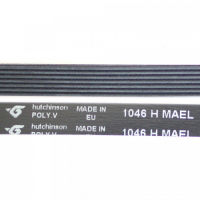 Ремень 1046 H7, L1000мм, черный, Hutchinson